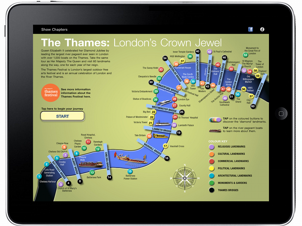 Exploring London's Landmarks with an App