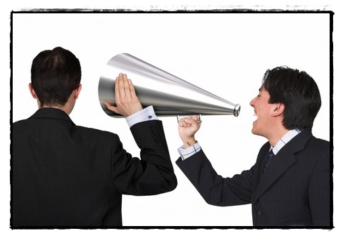 Speak when you're spoken to...