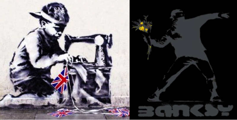 Banksy exhibited exclusively at the London Film Museum