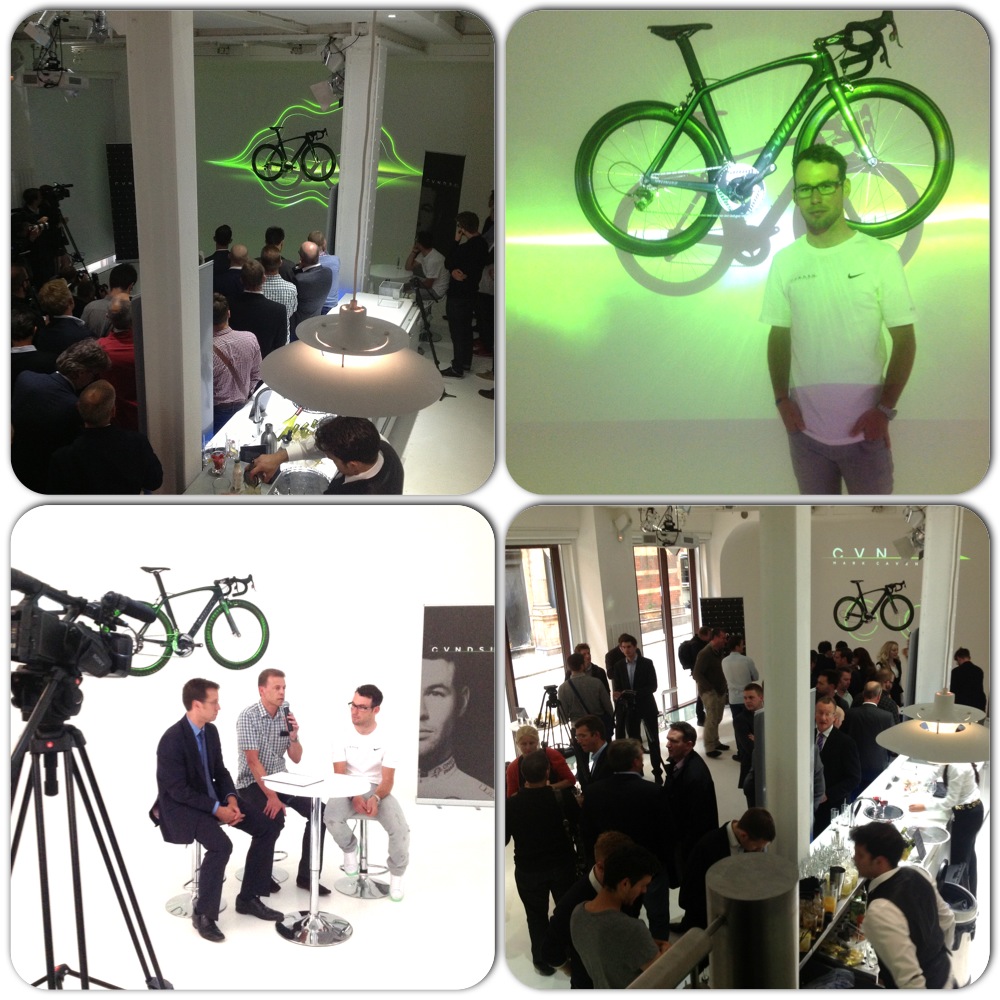 Bike launch in 'Cool' London venue