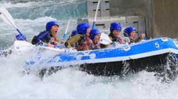 White water rafting with Cavendish Hospitality