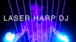 Musicians Inc. present the only Laser Harp Show in the UK