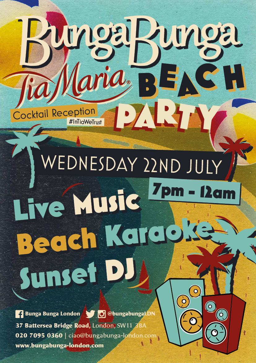 Tia Maria brings the Ibiza Sun to Bunga Bunga